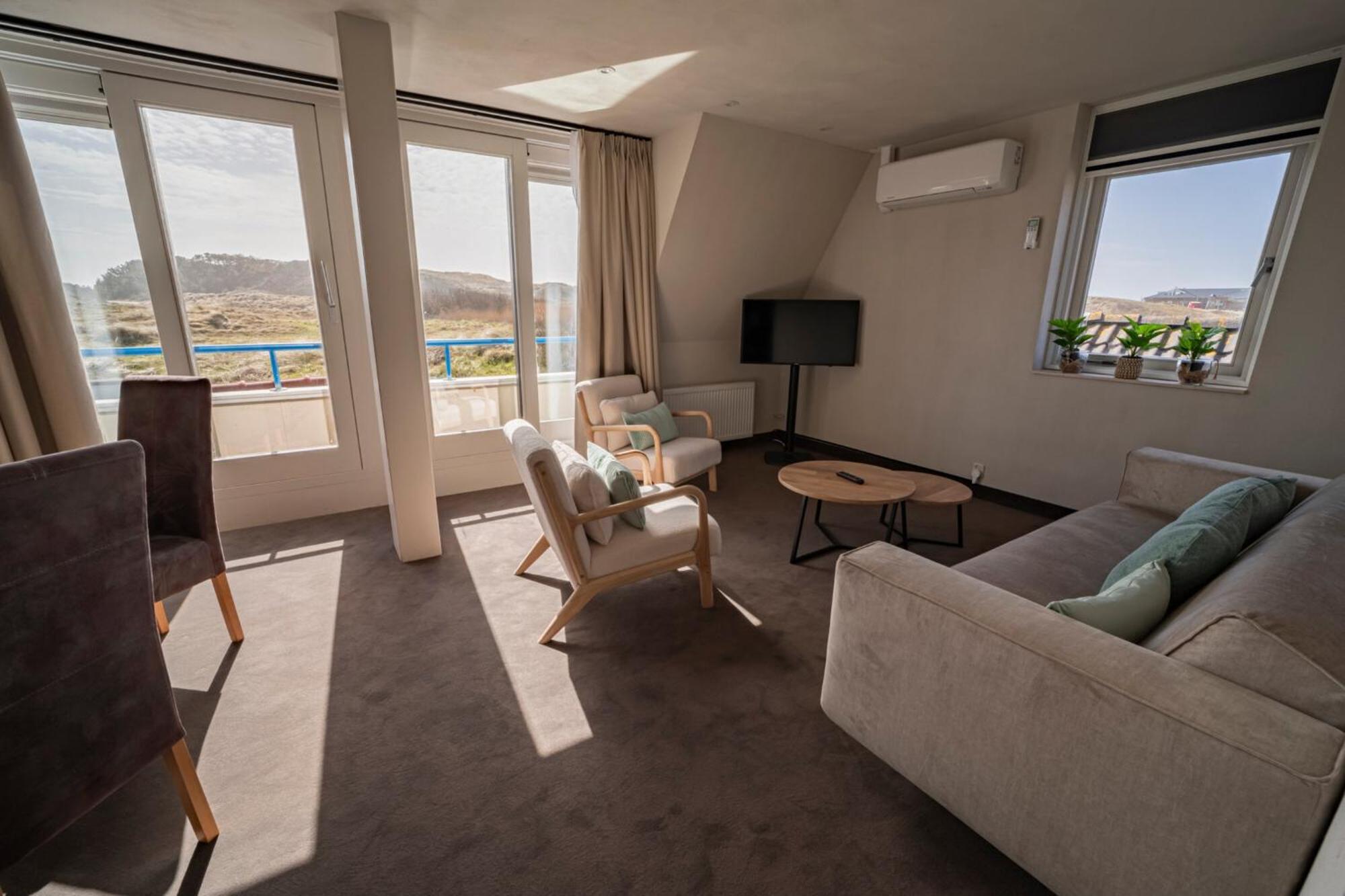 Strandhotel Camperduin Schoorl Szoba fotó